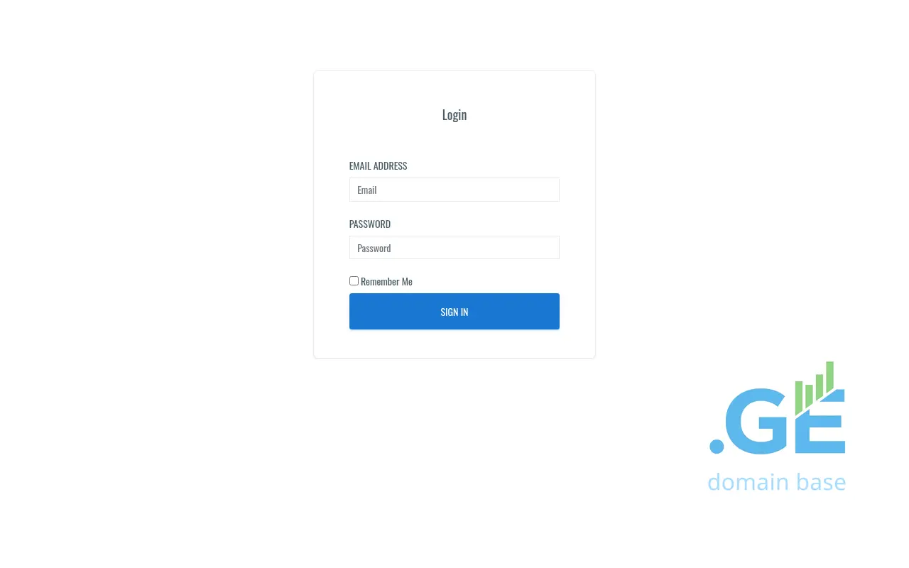 Screenshot of the site vendors.ge