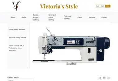 Screenshot of victoriastyle.ge
