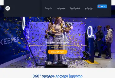 Screenshot of video360photo.ge