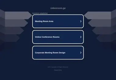 Скриншот videoroom.ge