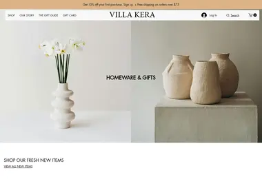 Скриншот villakera.ge