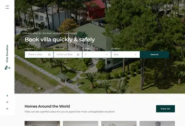 villaparadise.ge-ის ეკრანის სურათი