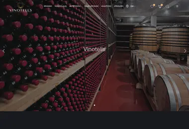 Screenshot of vinotells.ge