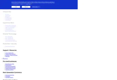 Screenshot of visa.com.ge