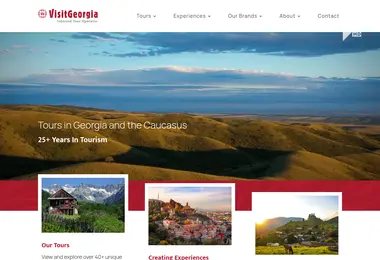 Screenshot of visitgeorgia.ge