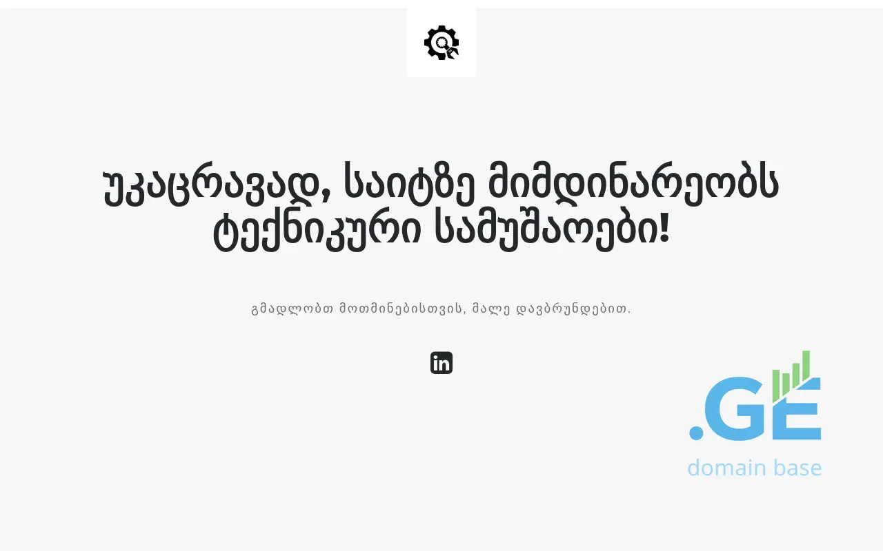 Screenshot of the site visku.ge