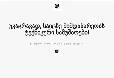 Screenshot of visku.ge