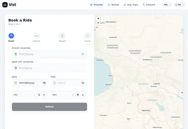 Screenshot of vist.ge