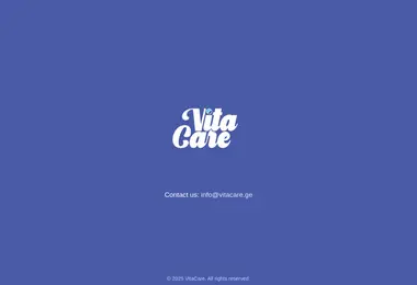 Screenshot of vitacare.ge