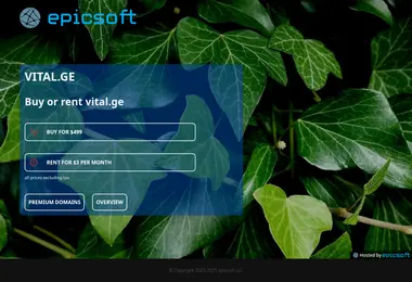 Screenshot of vital.ge