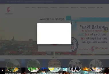 Скриншот vitatravel.ge