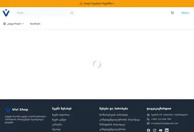 Скриншот vivi.ge
