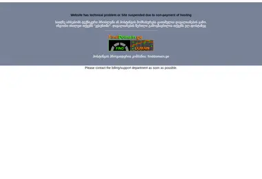 Screenshot of vivotechnology.ge