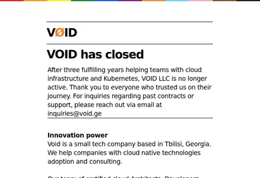 Скриншот void.ge