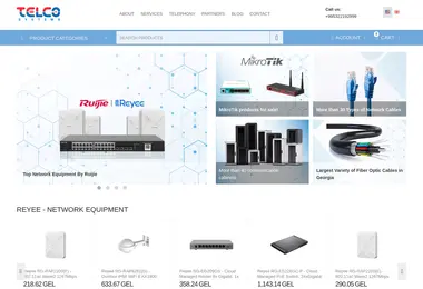 Screenshot of voipnet.ge