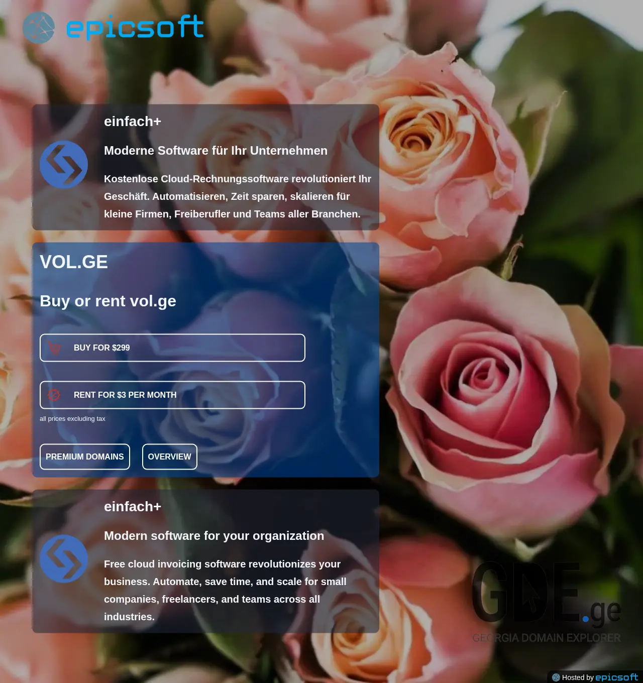 Screenshot of the site vol.ge at 2025-11-30
