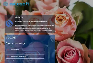 Screenshot of vol.ge