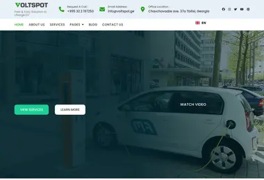 Screenshot of voltspot.ge