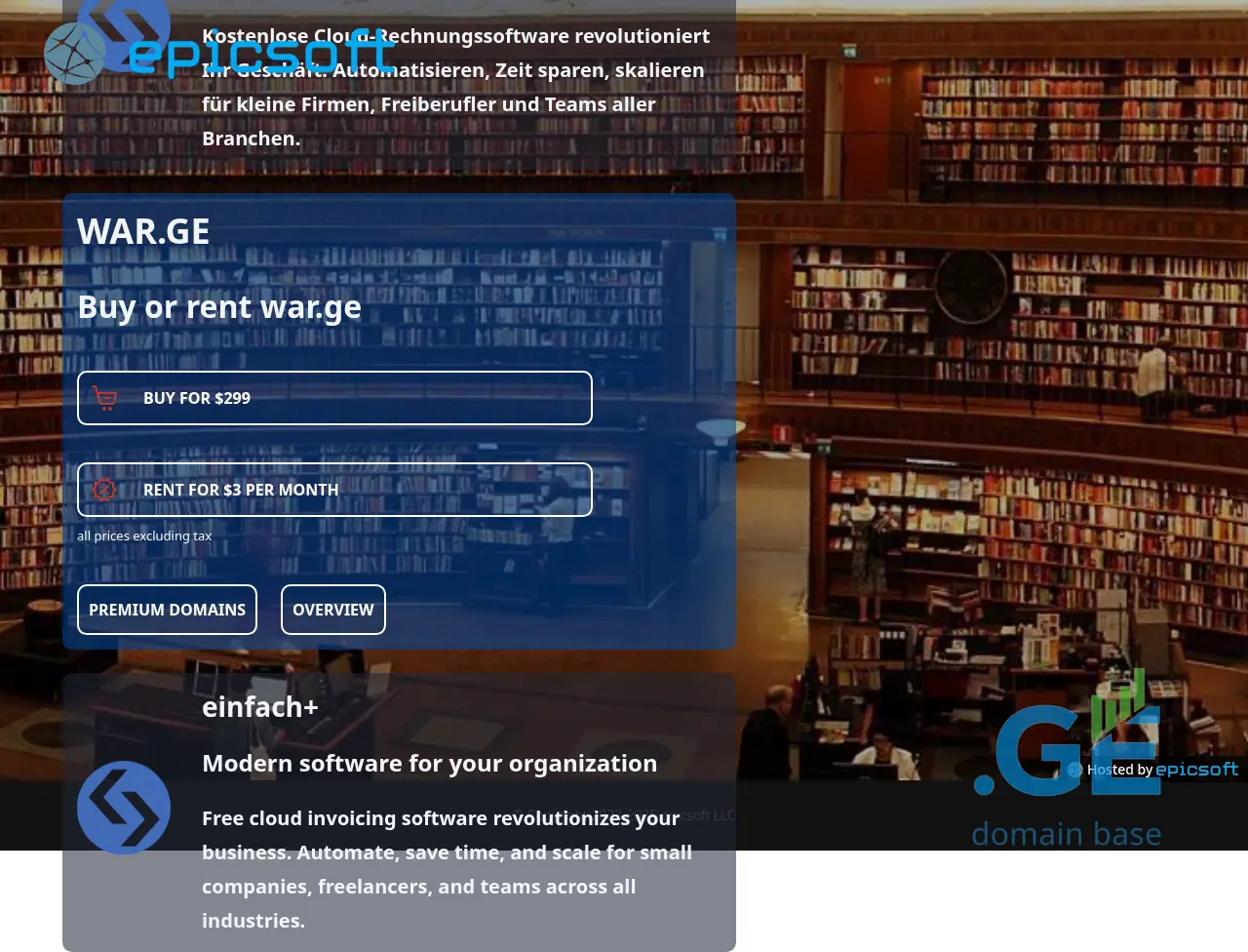 Screenshot of the site war.ge