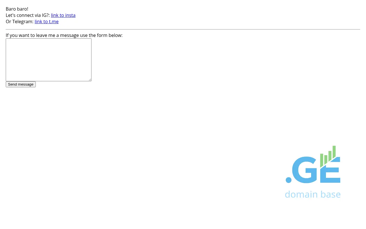 Screenshot of the site wavoe777.ge