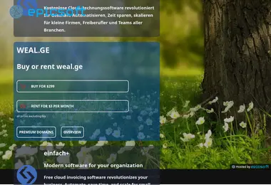 Screenshot of weal.ge