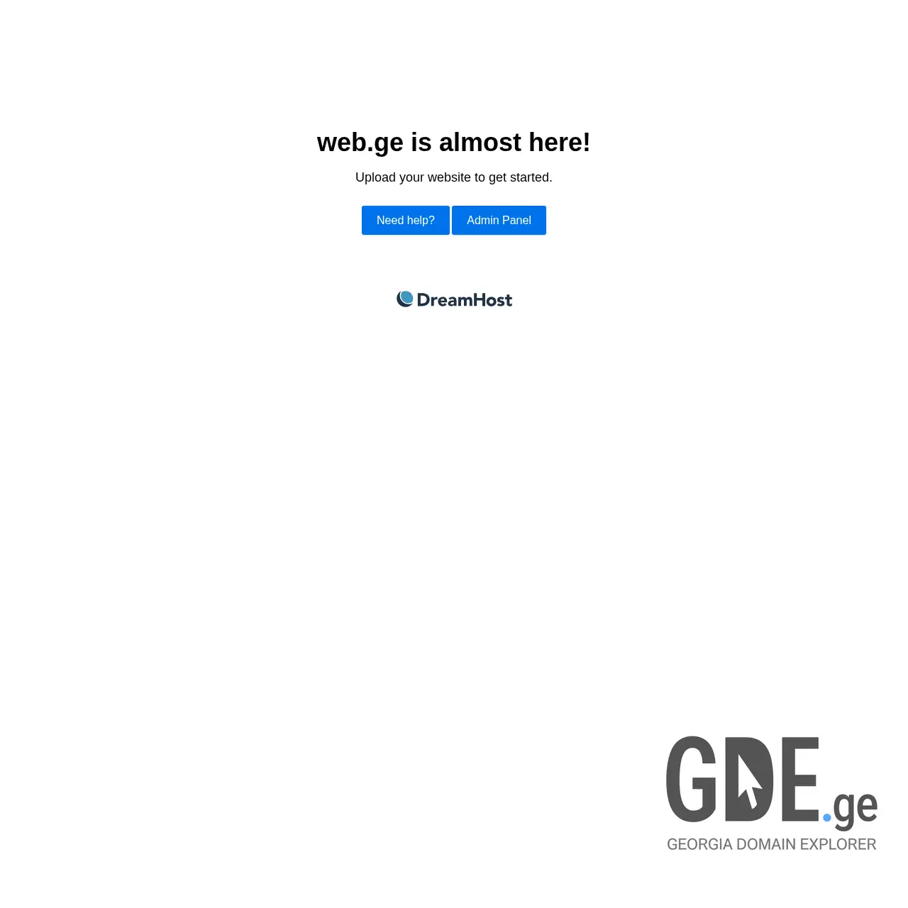 Screenshot of the site web.ge at 2025-12-18