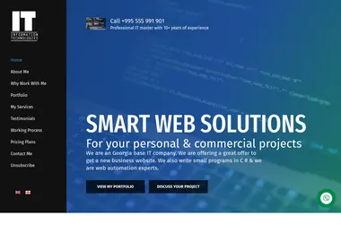 Screenshot of webconnect.ge