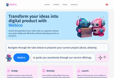 webico.ge-ის ეკრანის სურათი