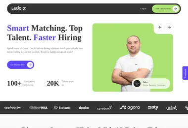 Screenshot of webiz.ge