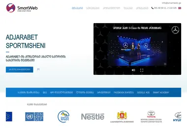 Screenshot of websmart.ge
