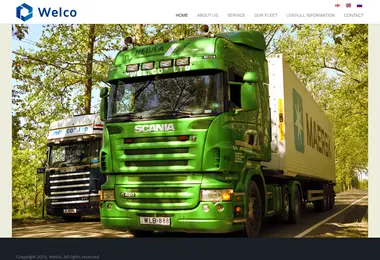 Скриншот welco.ge