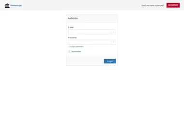Скриншот welearn.ge