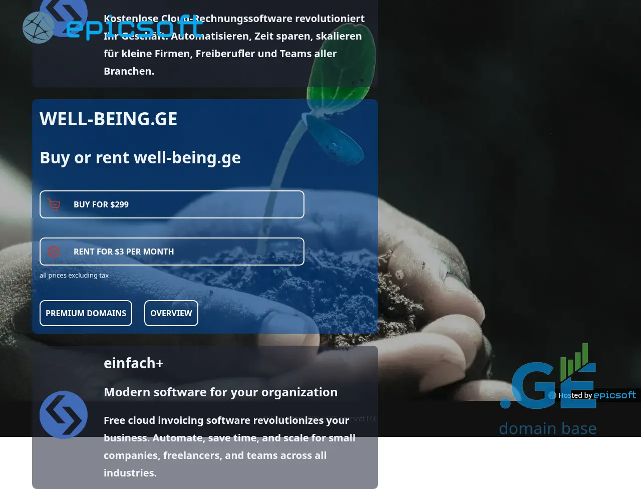 Screenshot of the site well-being.ge