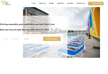 Screenshot of westinngeorgia.ge
