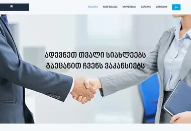 westinvest.ge-ის ეკრანის სურათი