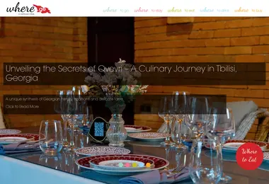 Screenshot of where.ge