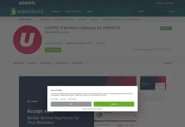 whmcs.ge-ის ეკრანის სურათი