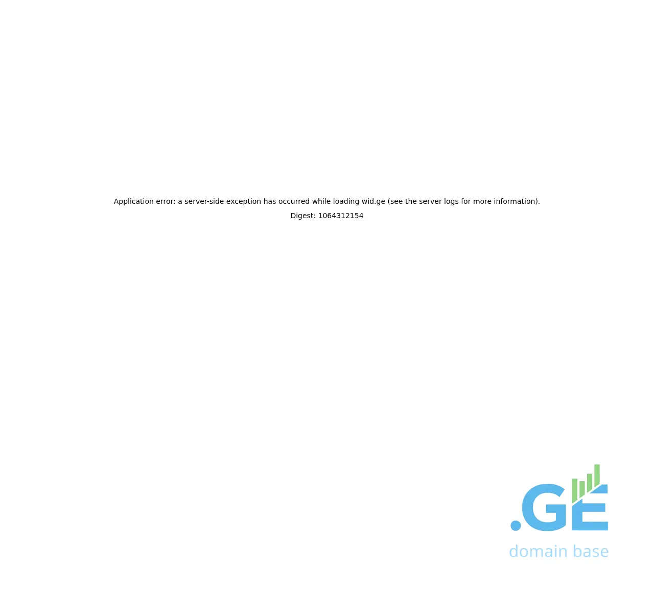 Screenshot of the site wid.ge
