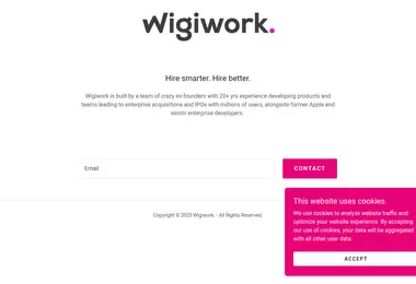Screenshot of wigiwork.ge