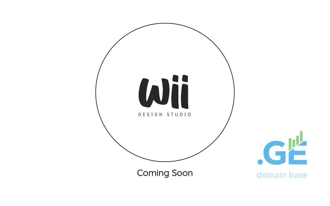 Screenshot of the site wiidesign.ge