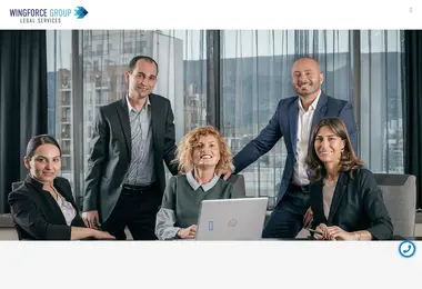 Screenshot of wingforce.ge