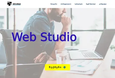 Скриншот winweb.ge