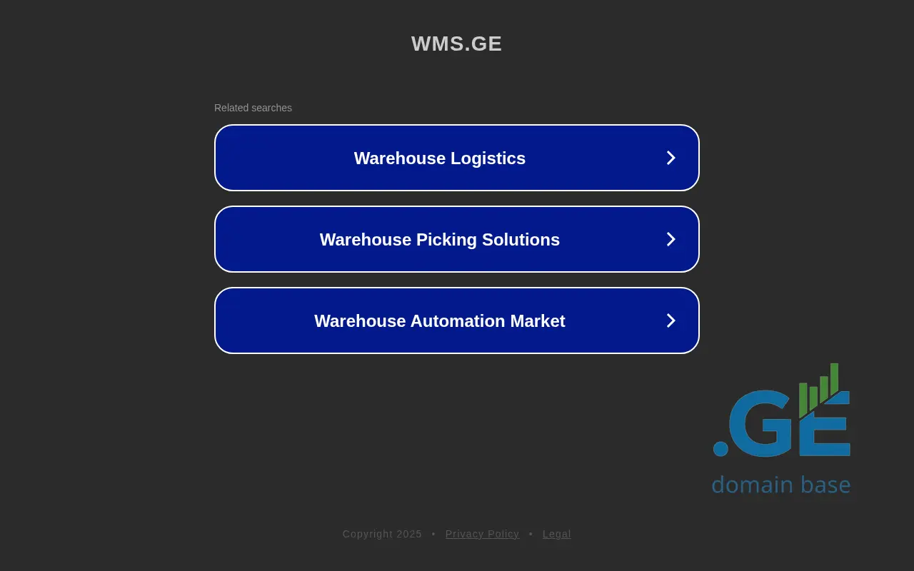 Screenshot of the site wms.ge