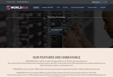Screenshot of worldbus.ge