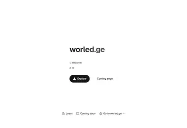Screenshot of worled.ge
