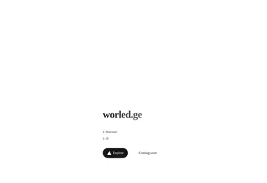 Screenshot of worled.ge