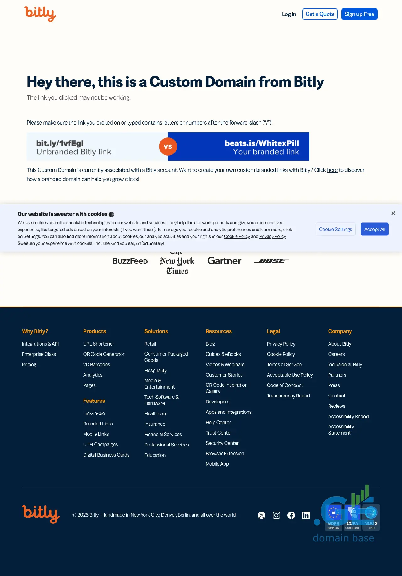 Screenshot of the site wsl.ge