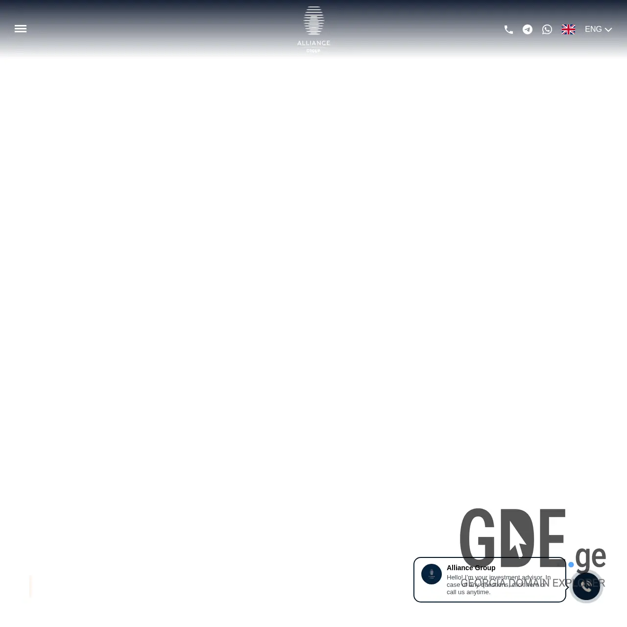 Screenshot of the site wyndhamgrandresidencestbilisi.ge at 2025-12-12