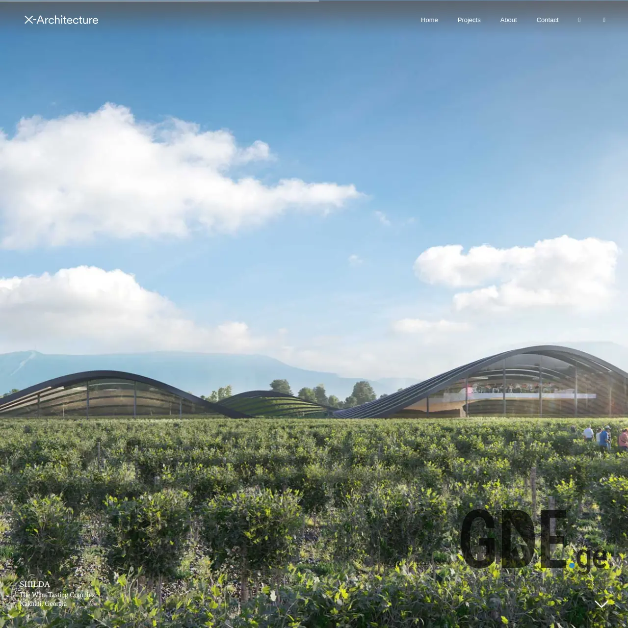 Screenshot of the site x-a.ge at 2025-12-12