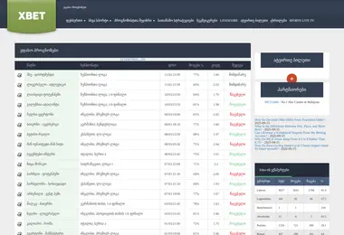 Скриншот xbet.ge